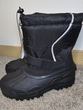 Ozark Trail Black Men's Insulated Winter Boots